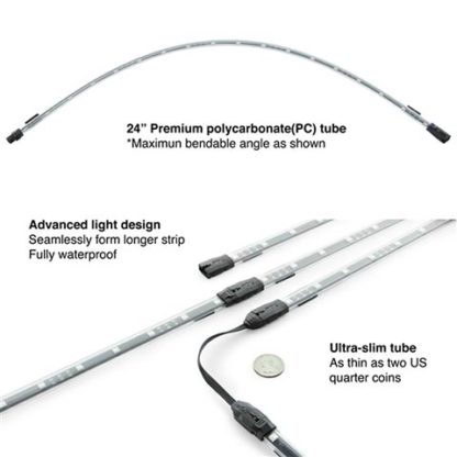 XKGLOW XK041007 LED Underbody Accent Light Kit with Remote and Controller