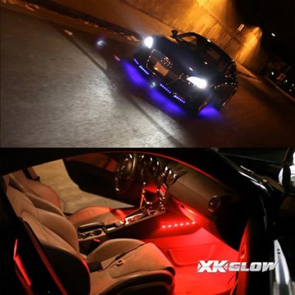 XKGLOW XK041007 LED Underbody Accent Light Kit with Remote and Controller