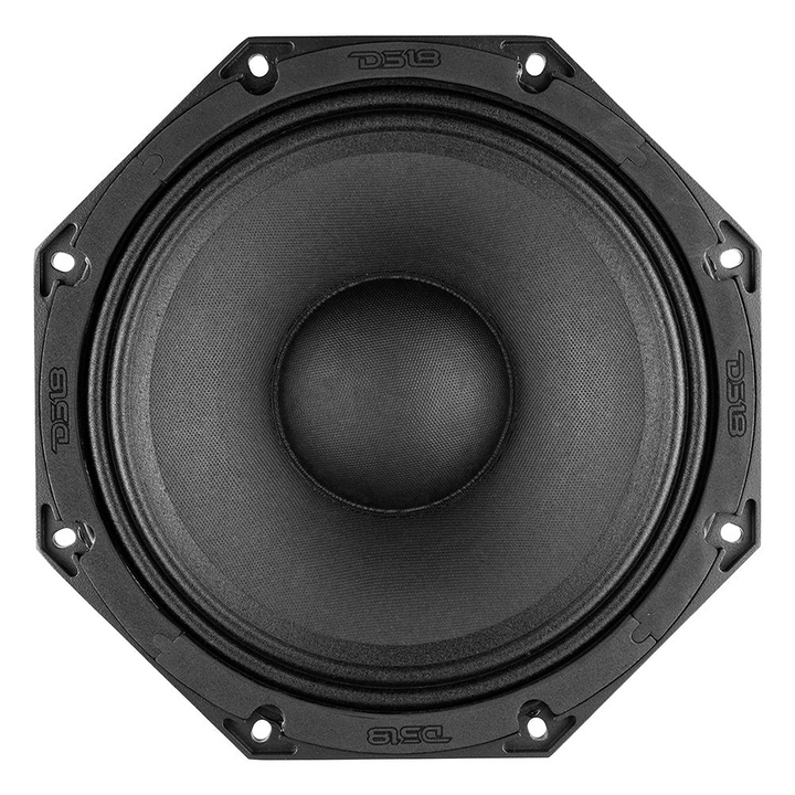 DS18 10OCT500-8 10" Octagon Mid-Range Loudspeaker with 2.6" Voice Coil -  500 Watts Rms 8-ohm