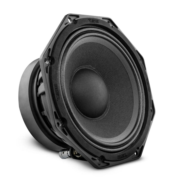 DS18 6OCT300-8 6.5" Octagon Mid-Range Loudspeaker with Classic Dust Cap and 2" Voice Coil - 300 Watts Rms 8-ohm