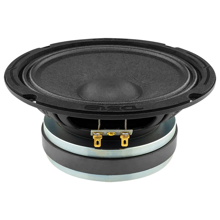 DS18 6PRO300MB-4 6.5" Mid-Bass Loudspeaker with Classic Dust Cap and 1.5" Voice Coil - 150 Watts Rms 4-ohm