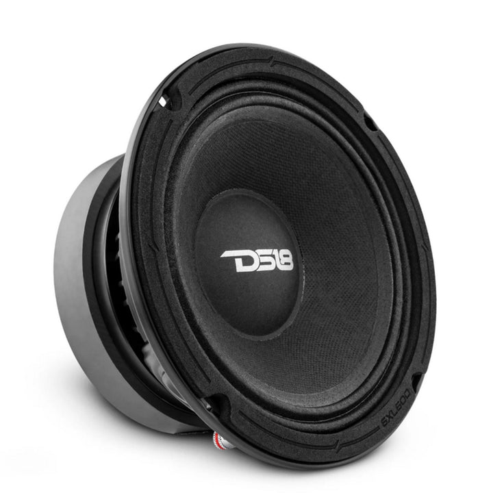 DS18 6XL600-4 6.5" Mid-Range Loudspeaker with Classic Dust Cap and 2" Voice Coil - 300 Watts Rms 4-ohm