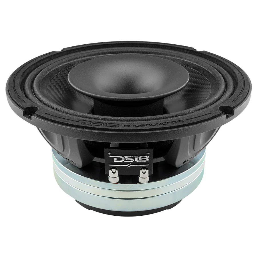 DS18 8HD800NCFD-4 8" Neodymium Full-Range Loudspeaker with Built-in Driver - 400 Watts Rms 4-ohm
