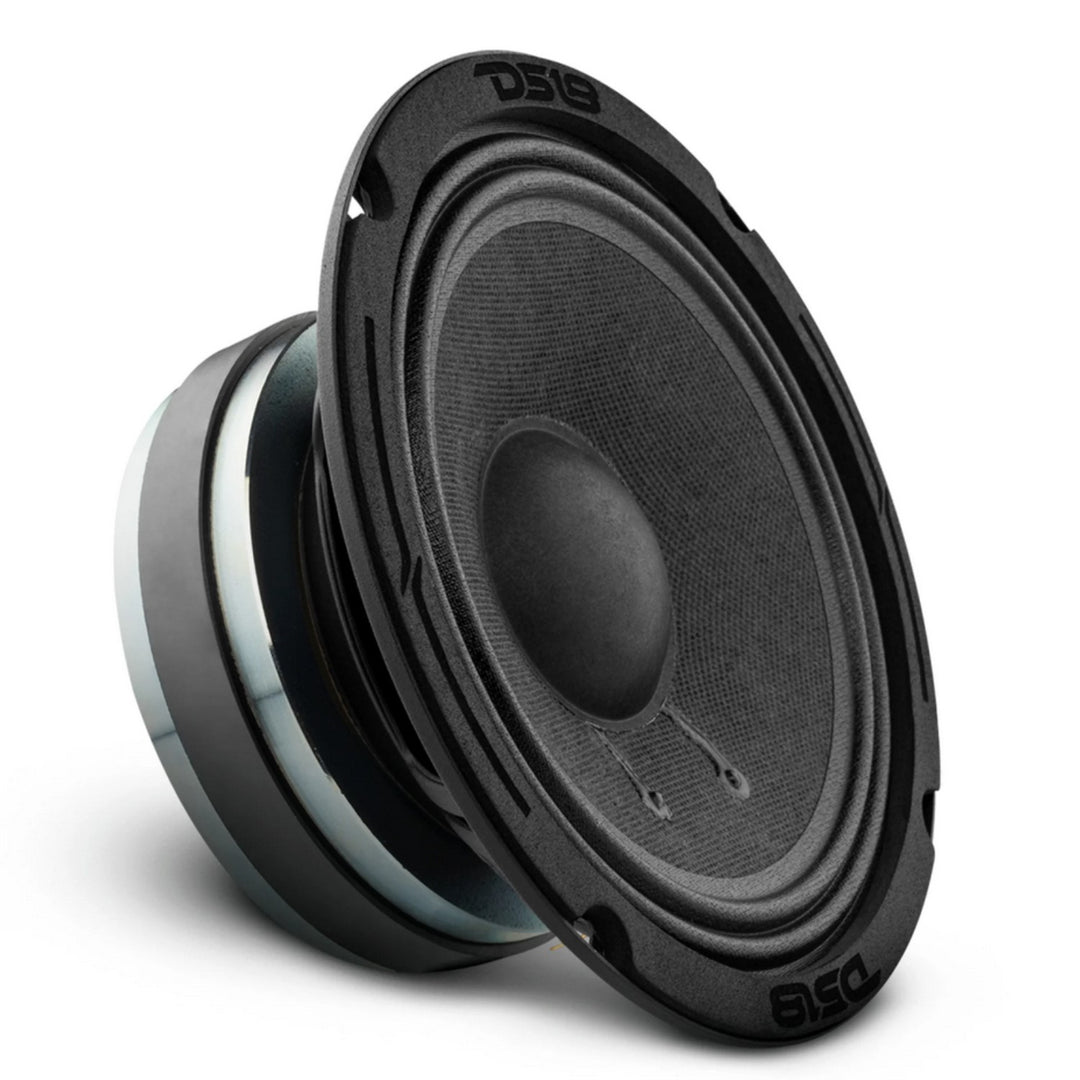 DS18 8PRO300MB-8 8" Mid-Bass Loudspeaker with Classic Dust Cap and 1.5" Voice Coil - 150 Watts Rms 8-ohm