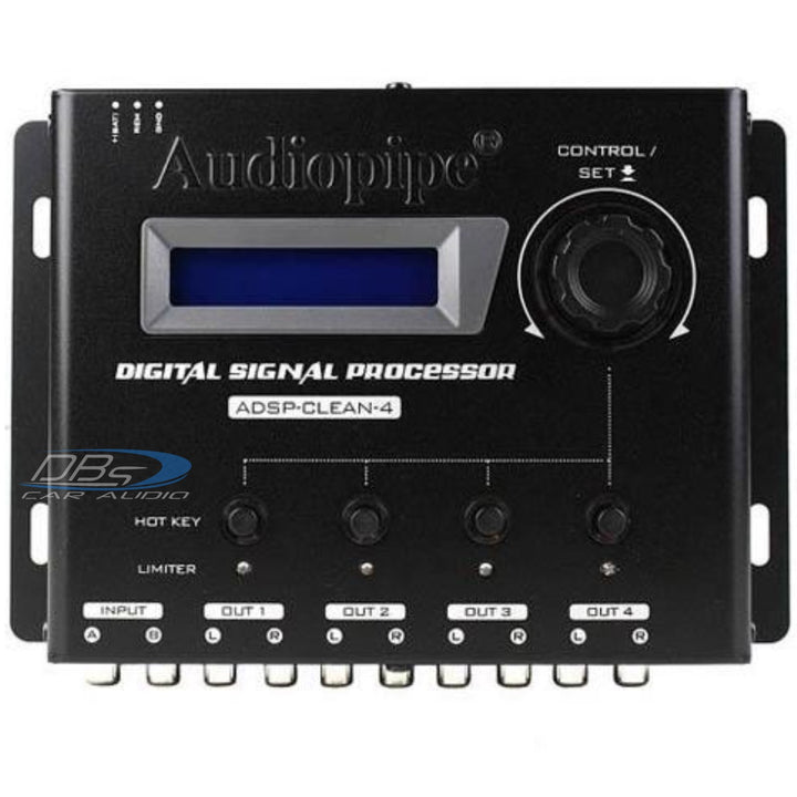 Audiopipe ADSP-CLEAN-4 Procesador de sonido digital de 8 canales - DSP
