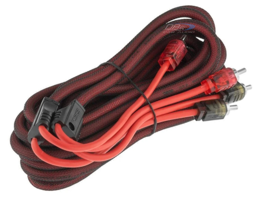 DS18 AMPKIT4 4 Gauge Amplifier Wiring Kit - (CCA) Copper Clad Aluminum Wire