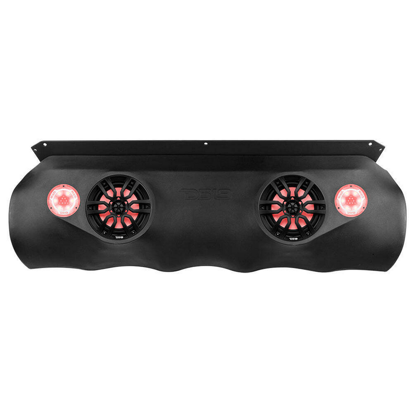 2021-up Ford Bronco 6th Gen 4-Door - DS18 Overhead Rear Sound Bar - Fits 4x 8", 2x 6.5" and 2x 3.78" Tweeters