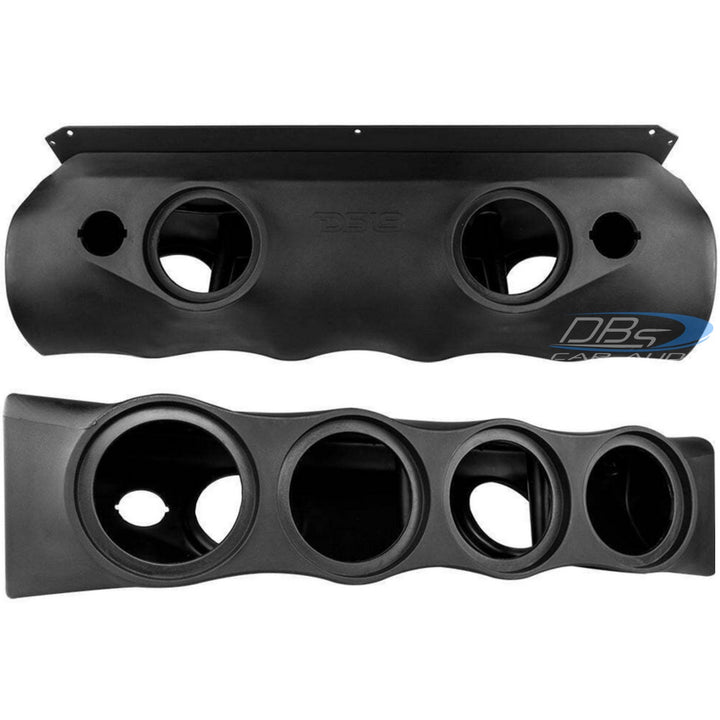 2021-up Ford Bronco 6th Gen 4-Door - DS18 Overhead Rear Sound Bar - Fits 4x 8", 2x 6.5" and 2x 3.78" Tweeters