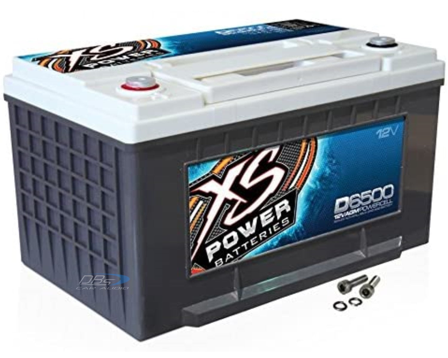 XS Power D6500 12 Volt AGM BCI Group 65 Battery - 3000 Watt Rms