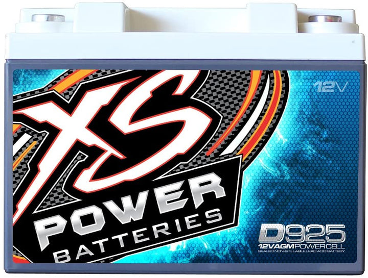 Batería de audio para automóvil XS Power D925 AGM de 12 voltios - 1000 vatios Rms | 32Ah