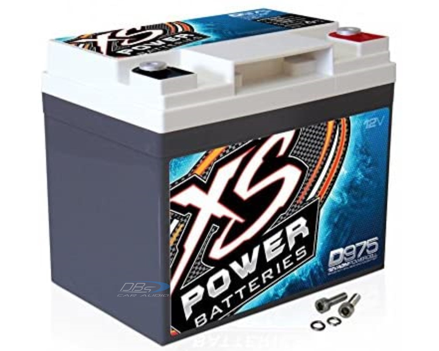 XS Power D975 12 Volt AGM Car Audio Battery - 1000 Watts Rms