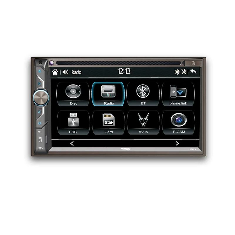 Unidad principal DS18 DDX6.9 de doble DIN con reproductor de CD, reproductor de DVD, Bluetooth, USB, SD y Mirror Link