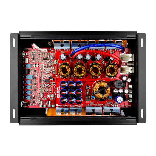 Amplificador de subwoofer monobloque Clase D DS18 EXL-P2000X1D - 1 x 2000 vatios Rms a 1 ohmio