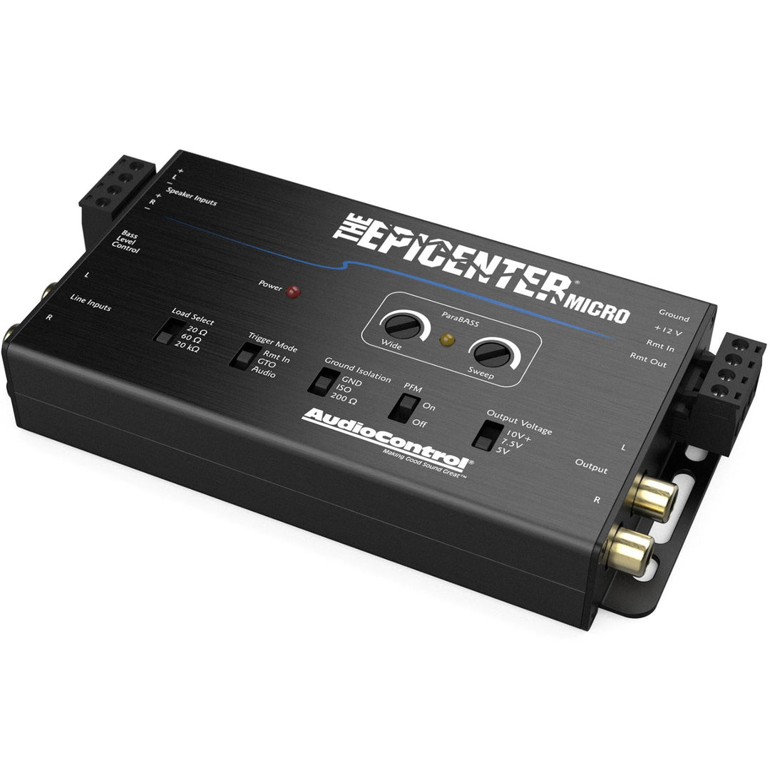 Epicenter Micro Bass Restoration Processor with Line Output Converter and ACR-4 Knob