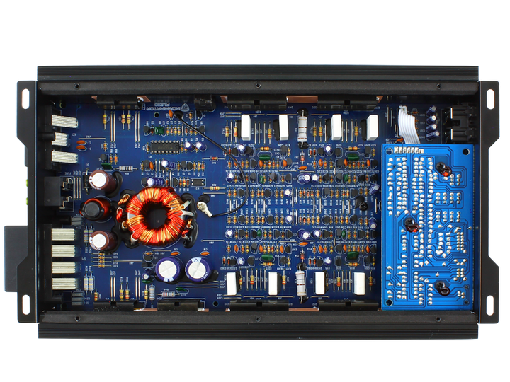 Incriminator Audio i304 Amplificador clase A/B de 4 canales - 4 x 75 vatios Rms a 4 ohmios