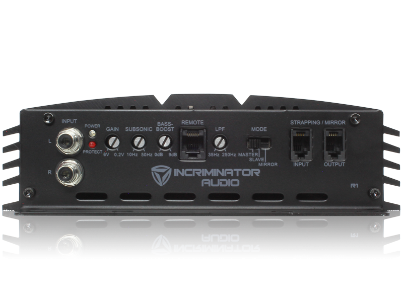 Incriminator Audio IA15.1 Amplificador monobloque clase D - 1 x 2000 vatios Rms a 1 ohmio