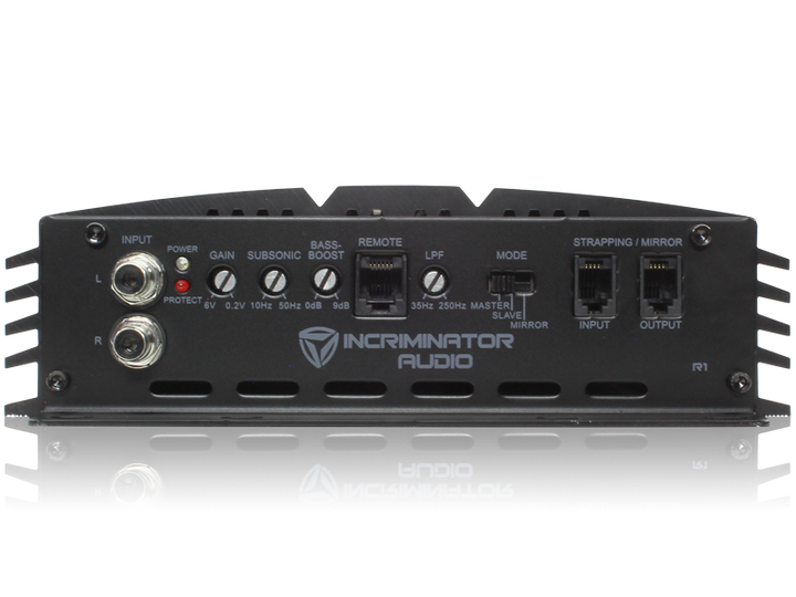 Incriminator Audio IA15.1 Amplificador monobloque clase D - 1 x 2000 vatios Rms a 1 ohmio