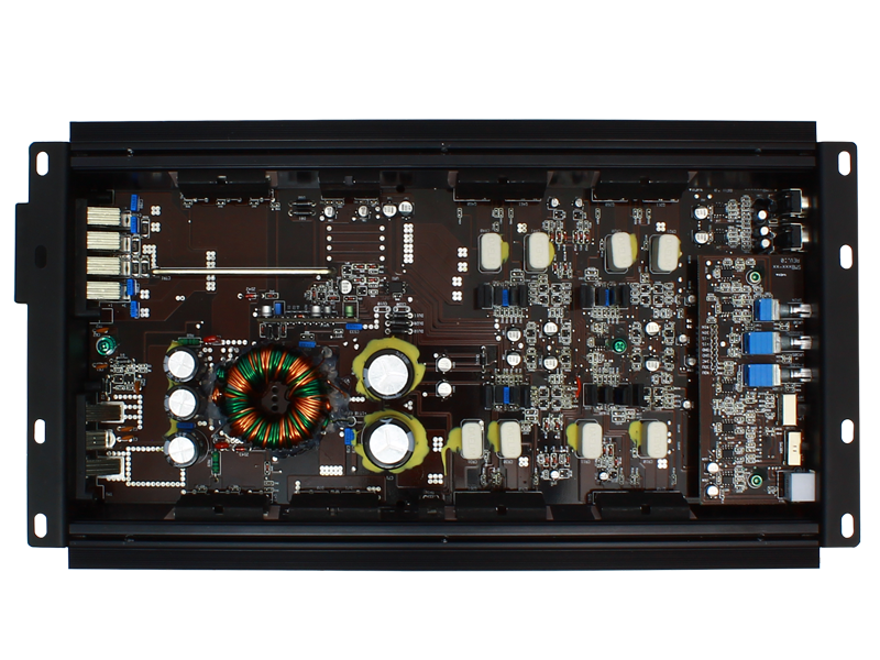 Amplificador Incriminator Audio IA3.4 de 4 canales Clase A/B - 4 x 75 vatios Rms a 4 ohmios