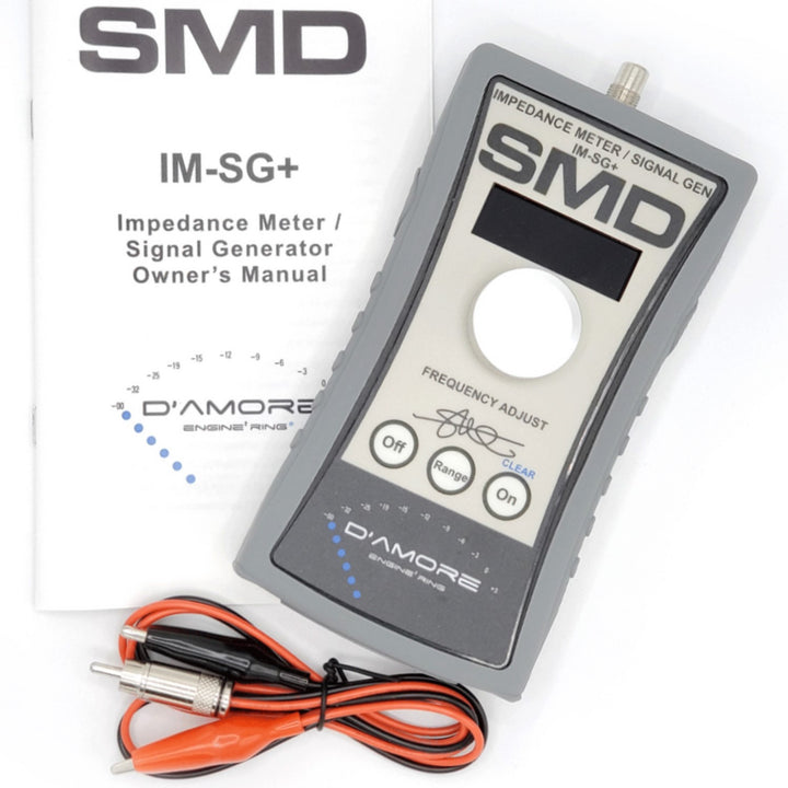 Medidor de impedancia y generador de señal profesional SMD IM-SG+ PLUS - D'Amore Engineering