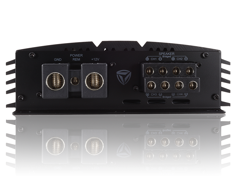 Incriminator Audio IX12.4 Amplificador clase A/B de 4 canales - 4 x 300 vatios Rms a 4 ohmios