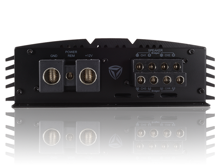 Incriminator Audio IX12.4 Amplificador clase A/B de 4 canales - 4 x 300 vatios Rms a 4 ohmios