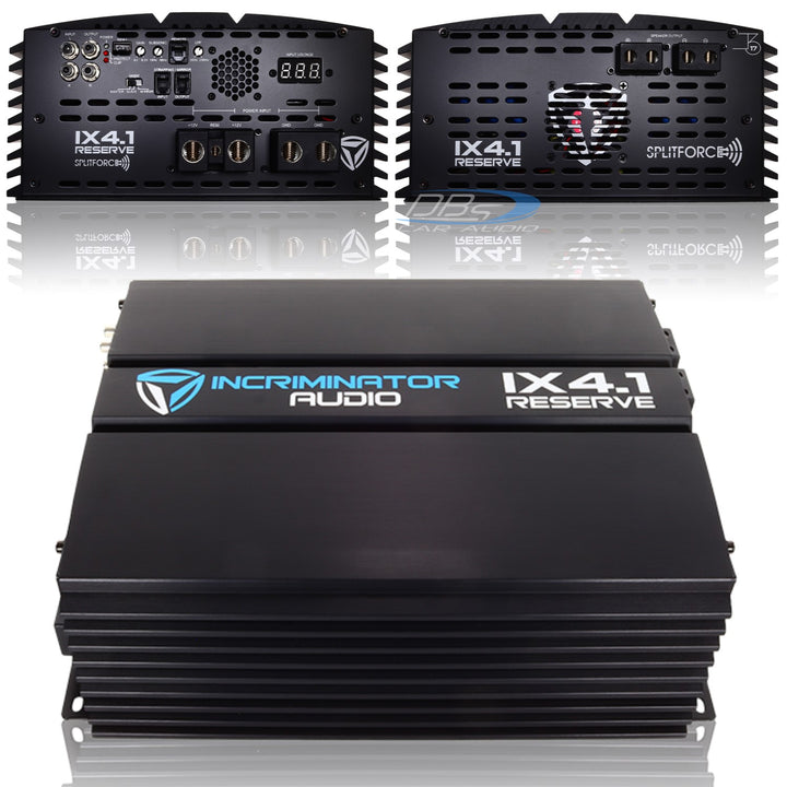 IncrIminator Audio IX4.1 Monoblock Class D Amplifier - 1 x 4000 Watts Rms @ 1-ohm