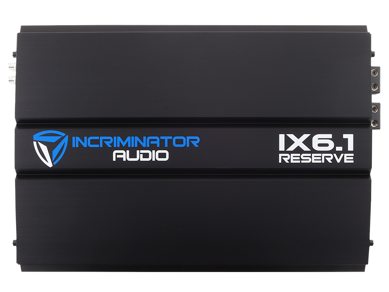 Amplificador monobloque clase D Incriminator Audio IX6.1 - 1 x 6000 vatios Rms a 1 ohmio