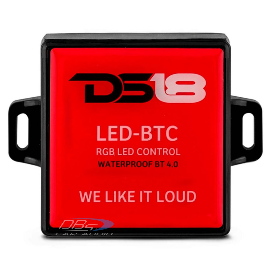 Controlador Bluetooth de luz LED RGB resistente al agua DS18 LED-BTC - Funciona con Android y iPhone
