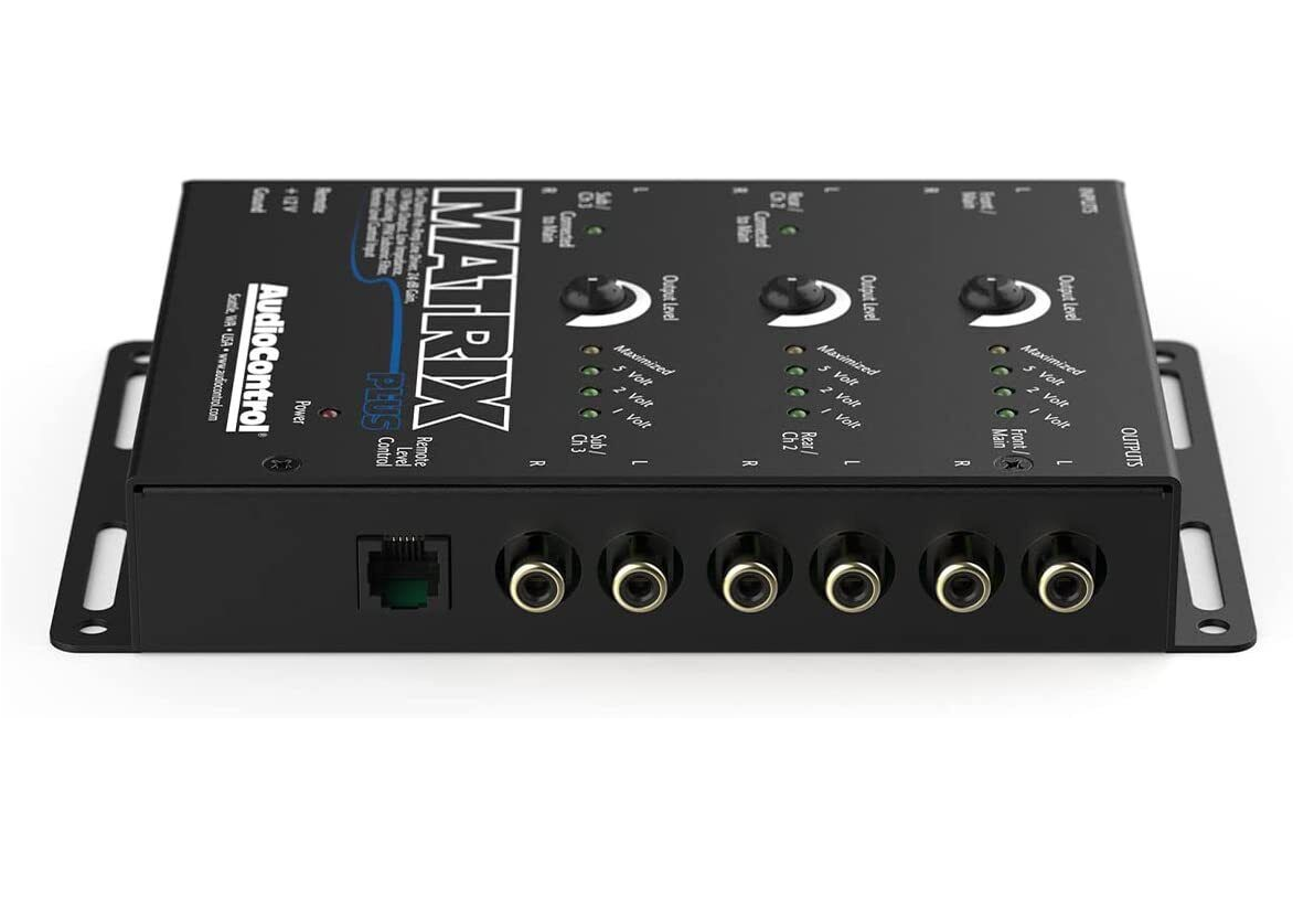 AudioControl Matrix Plus 6-Channel Line Driver with 9.5v Rca Outputs ...