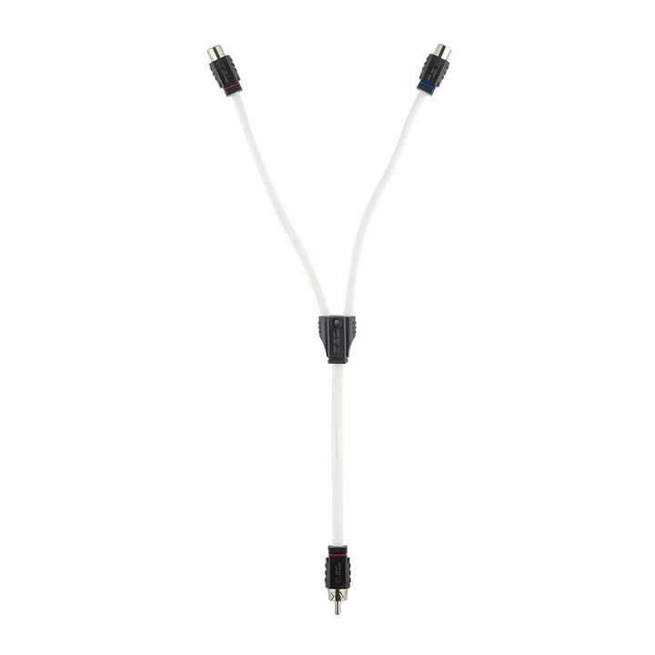 Cable divisor Rca DS18 MOFCR-2F1M de grado marino 1x macho a 2x hembra, fabricado con alambre de cobre estañado OFC