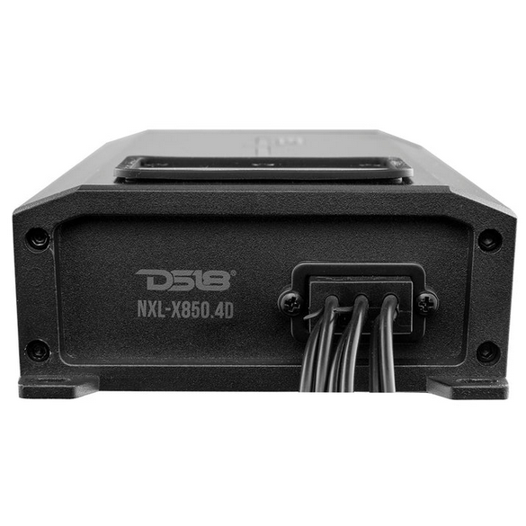 DS18 NXL-X850.4D Amplificador marino clase D de 4 canales - 4 x 200 vatios Rms a 4 ohmios