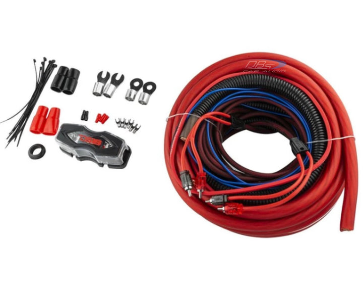 DS18 OFCKIT0 Kit de cableado de amplificador calibre 1/0 - Cable de cobre 100% OFC