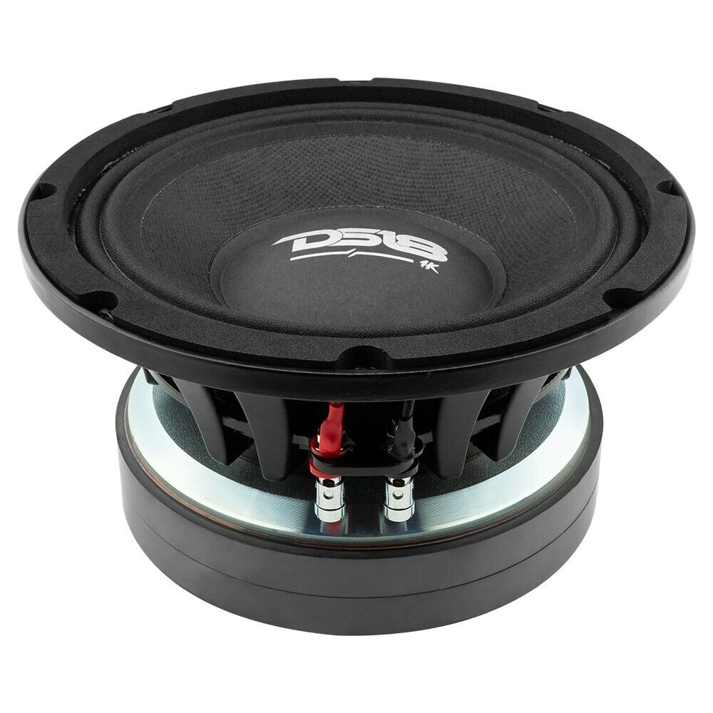 DS18 PRO-1KP8.4 8" Mid-Bass Loudspeaker with Classic Dust Cap and 3" Voice Coil - 1000 Watts Rms 4-ohm