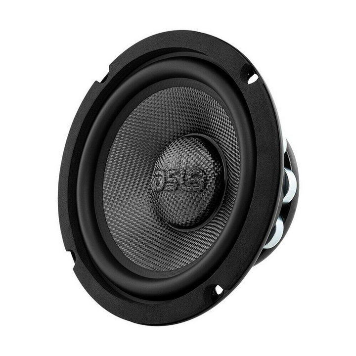 DS18 PRO-CF6.4NR 6.5" Neodymium Mid-Bass Loudspeaker with Carbon Fiber Cone and 2" Voice Coil - 250 Watts Rms 4-ohm
