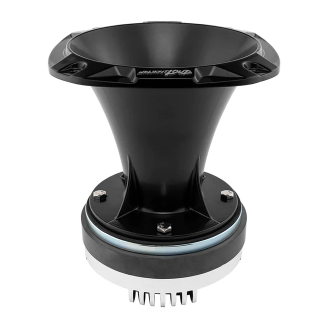 DS18 PRO-DKH1 Compression Driver with Aluminum Horn and 2" Titanium Voice Coil - 320 Watts Rms 8-ohm