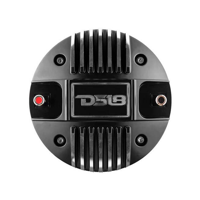 DS18 PRO-DKH1 Compression Driver with Aluminum Horn and 2" Titanium Voice Coil - 320 Watts Rms 8-ohm