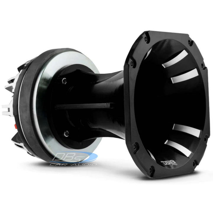 DS18 PRO-DKH2 Compression Driver with Aluminum Horn and 3" Titanium Voice Coil - 400 Watts Rms 8-ohm