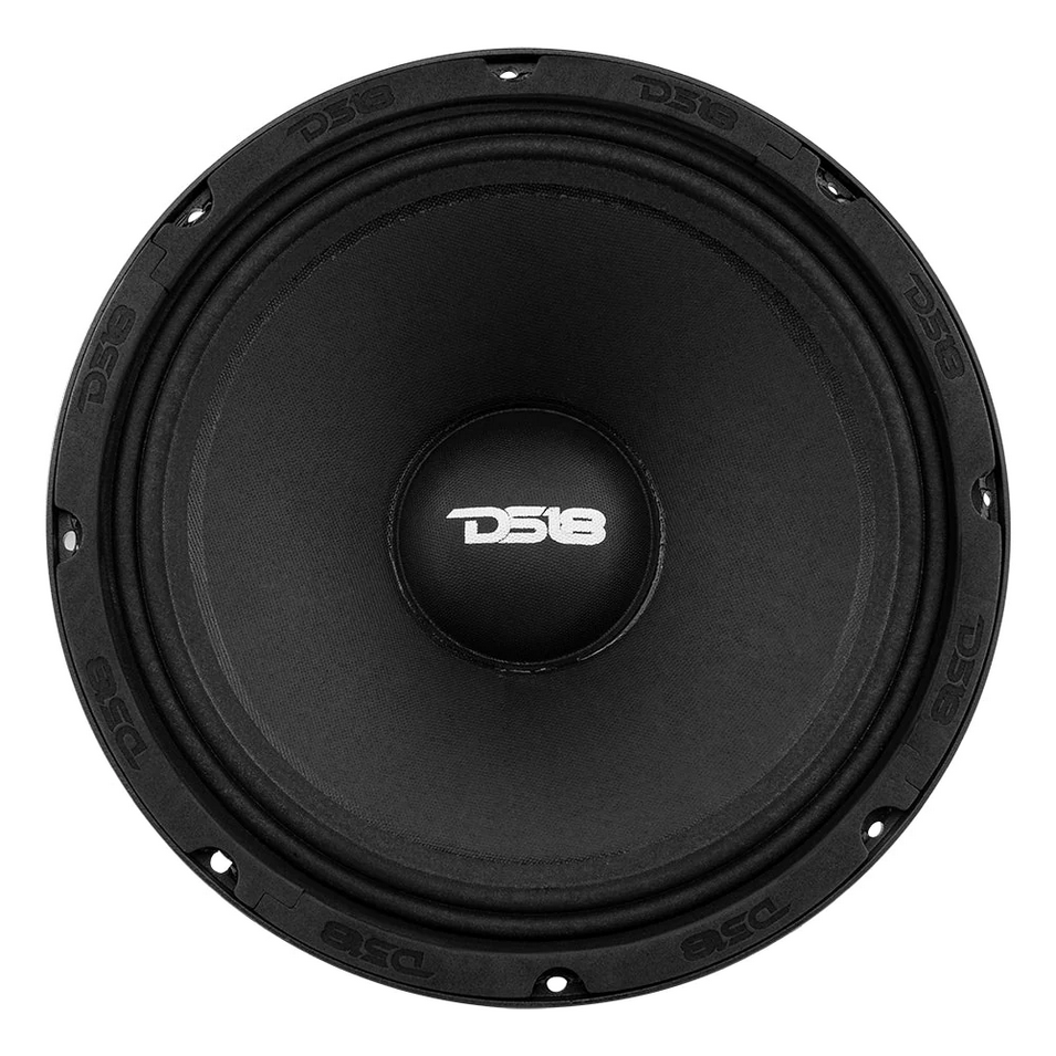 DS18 PRO-FU12.4 12" Mid-Range Loudspeaker with Classic Dust Cap and 3" Voice Coil - 600 Watts Rms 4-ohm