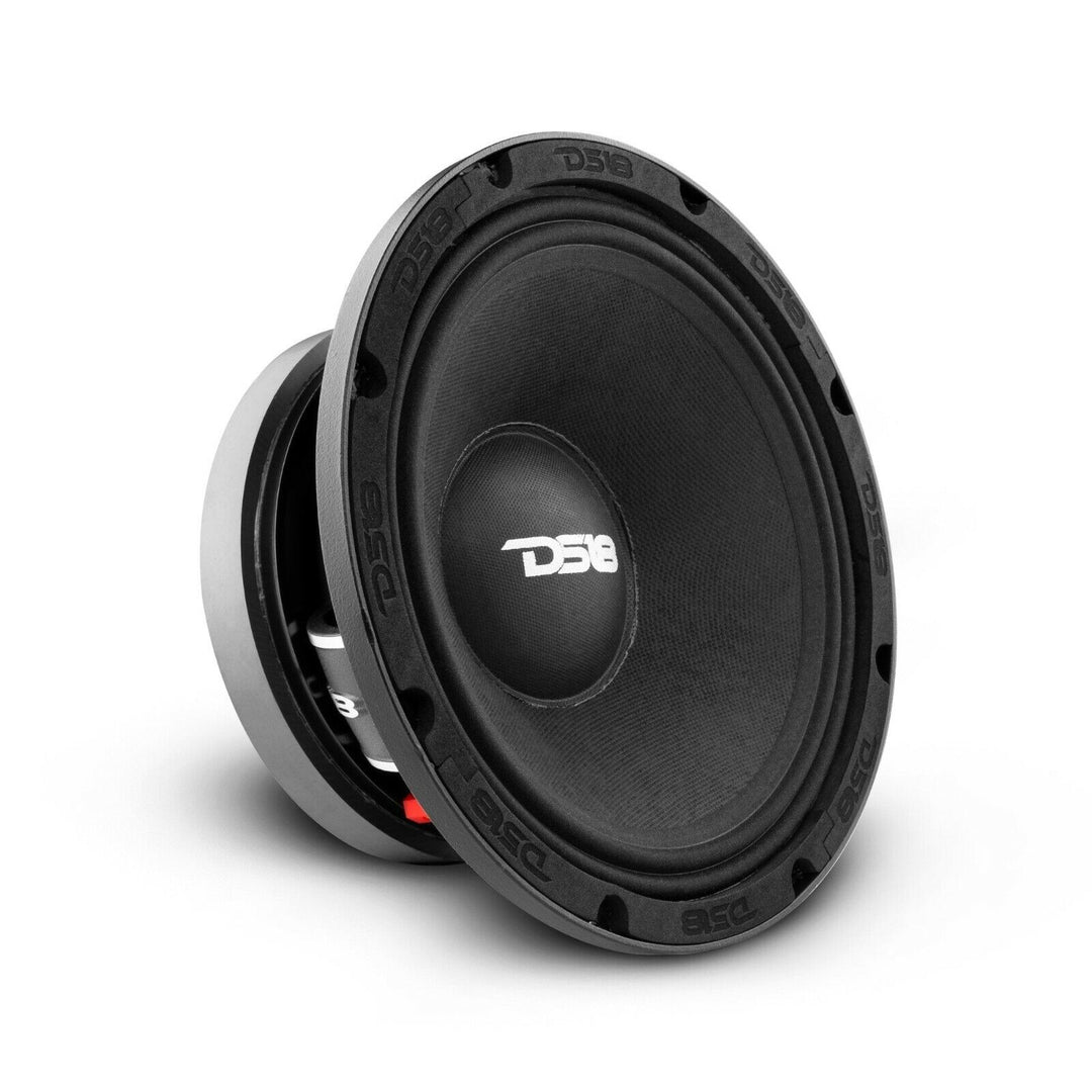 DS18 PRO-FU8.8 8" Mid-Range Loudspeaker with Classic Dust Cap and 2" Voice Coil - 350 Watts Rms 8-ohm