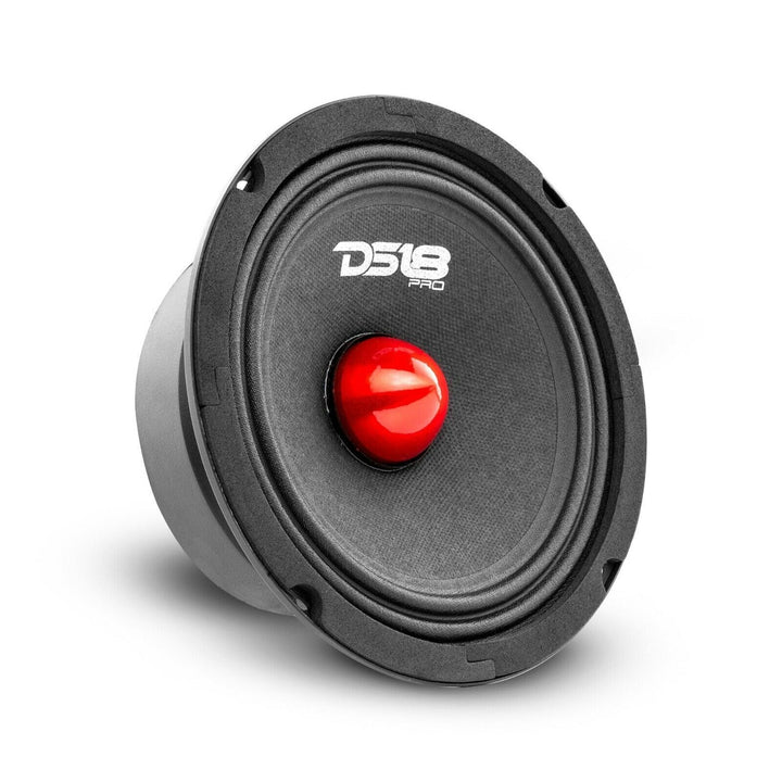DS18 PRO-GM6B 6.5" Mid-Range Loudspeaker with Aluminum Bullet and 1.5" Voice Coil - 140 Watt Rms 8-ohm