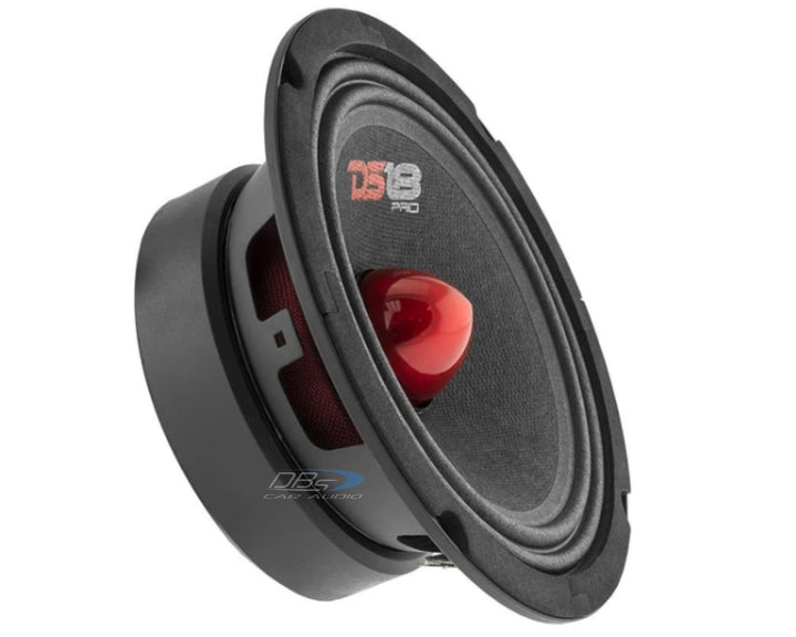 DS18 Combo - 4x PRO-GM6.4B 6.5" Mid-Range Loudspeakers with 4x PRO-TWX1/SL 3.8" Bullet Super Tweeters