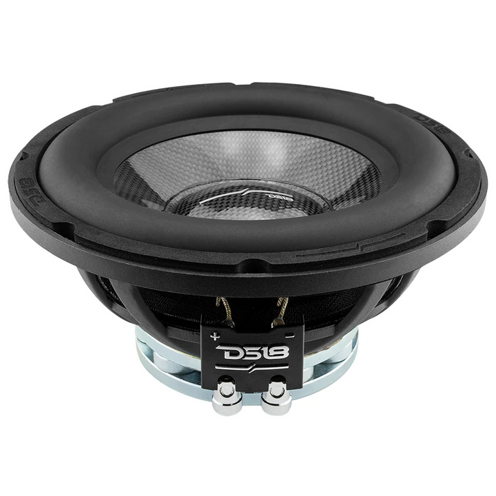 DS18  PRO-RY8.4NMB 8" Neodymium Carbon Fiber Mid-Bass Woofer with 2" Voice Coil - 250 Watts Rms 4-ohm