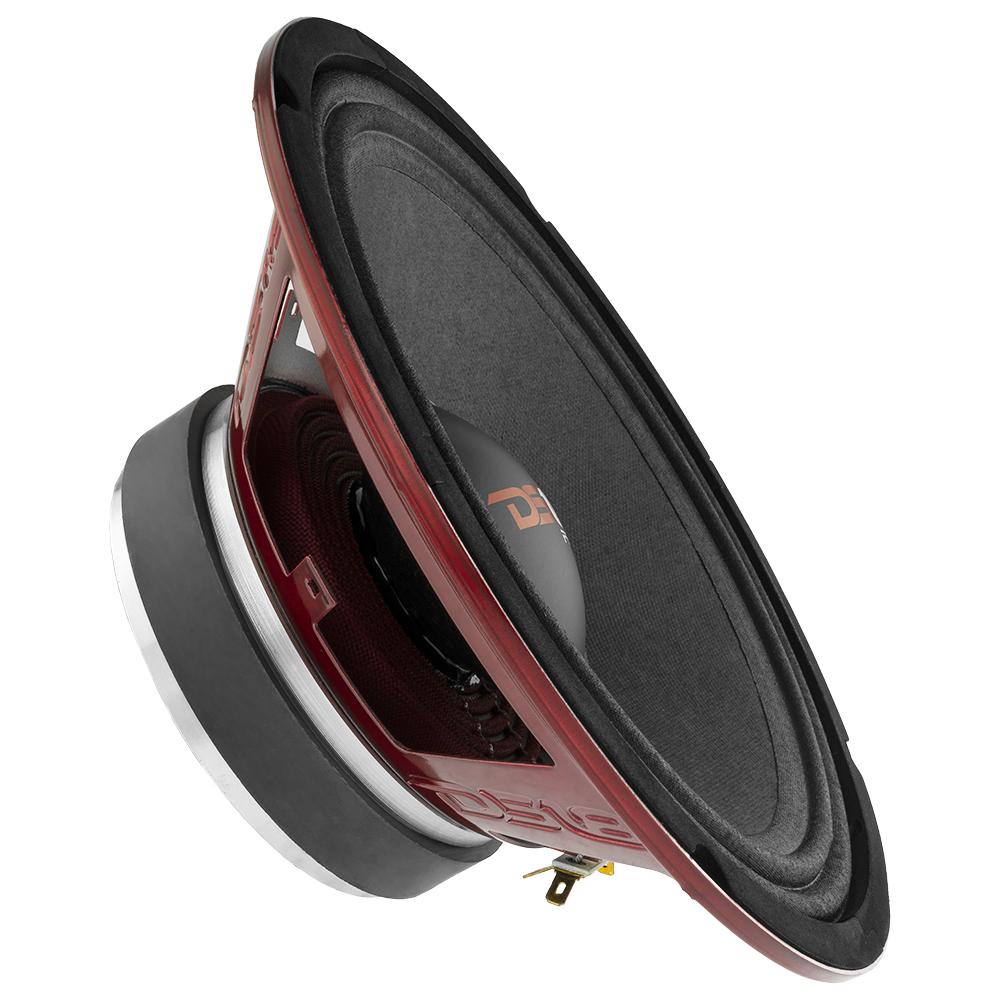 DS18 PRO-X10.4M  10" Mid-Range Loudspeaker with Classic Dust Cap and 2" Voice Coil - 300 Watts Rms 4-ohm