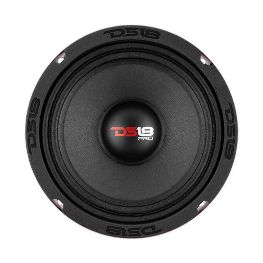 DS18 Package Deal - 4x PRO-X6.4M 6.5" Mid-Range Loudspeakers - 4x PRO-TWX1 Bullet Tweeters - G3600.4D 4-Channel Amplifier