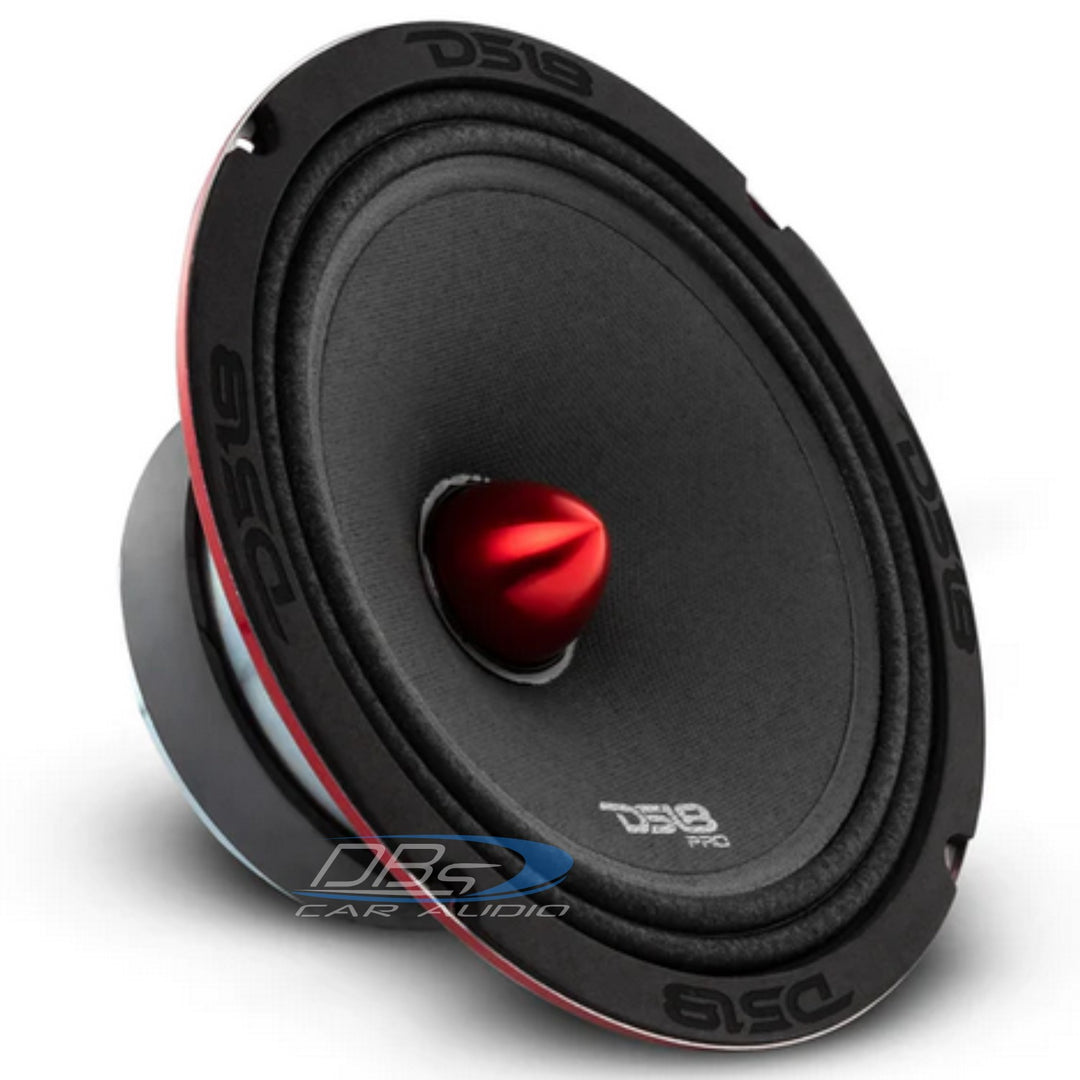DS18 PRO-X8.4BM 8" Mid-Range Loudspeaker with Aluminum Bullet and 1.5" Voice Coil - 275 Watts Rms 4-ohm
