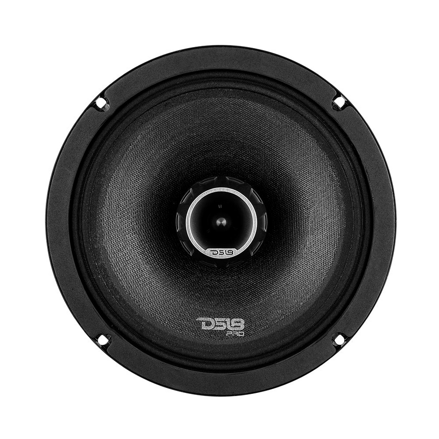 DS18 PRO-ZT8 8" 2-Way Coaxial Loudspeaker with Built-in Bullet Tweeter and 1.5" Voice Coil - 275 Watts Rms 4-ohm