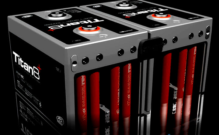 Batería de litio XS Power RSV-S5 Titan8 LTO de 12 voltios - 2500 vatios Rms | 20Ah