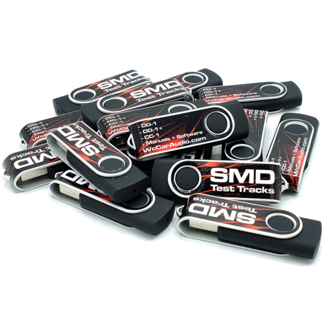 Pistas de prueba USB precargadas SMD y manuales para dispositivos DD-1, DD-1+ y CC-1
