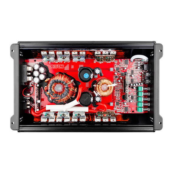 Amplificador de subwoofer monobloque Clase D DS18 ZR1000.1D - 1 x 1000 vatios Rms a 1 ohmio