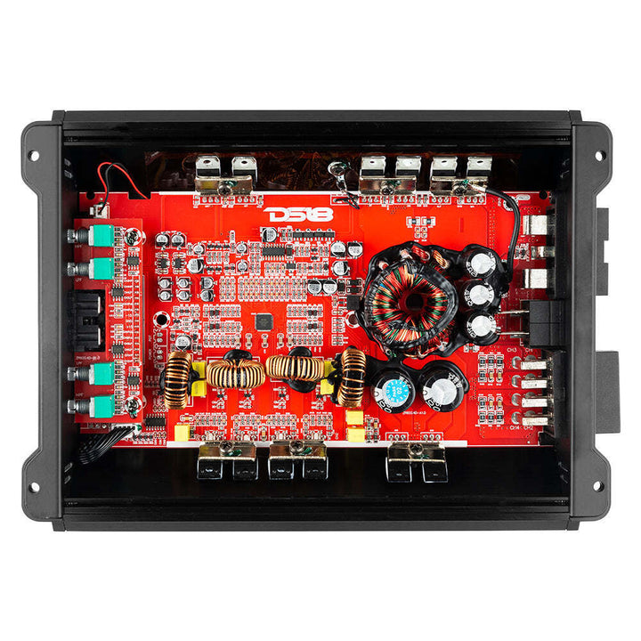 DS18 ZR600.4D Amplificador de rango completo Clase D de 4 canales - 4 x 150 vatios Rms a 4 ohmios